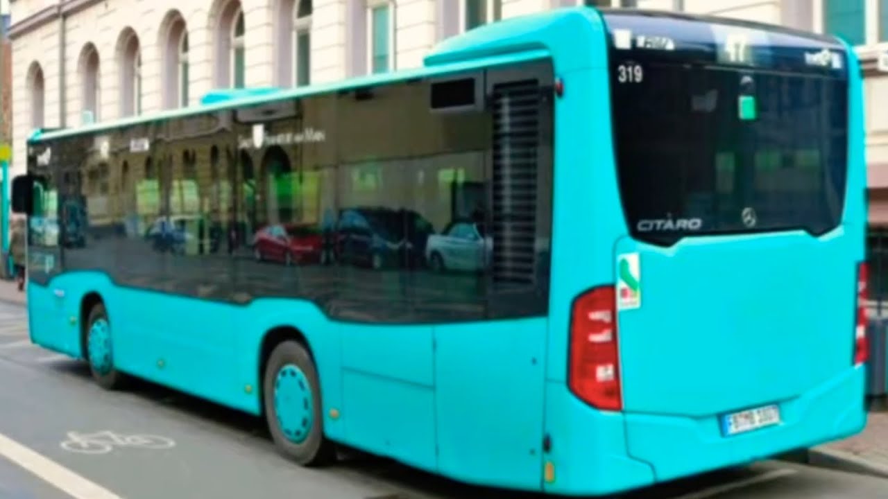 [Ansagen] Bus Frankfurt 84 Niederrad Oberforsthaus - Niederrad Niederräder Landstraße