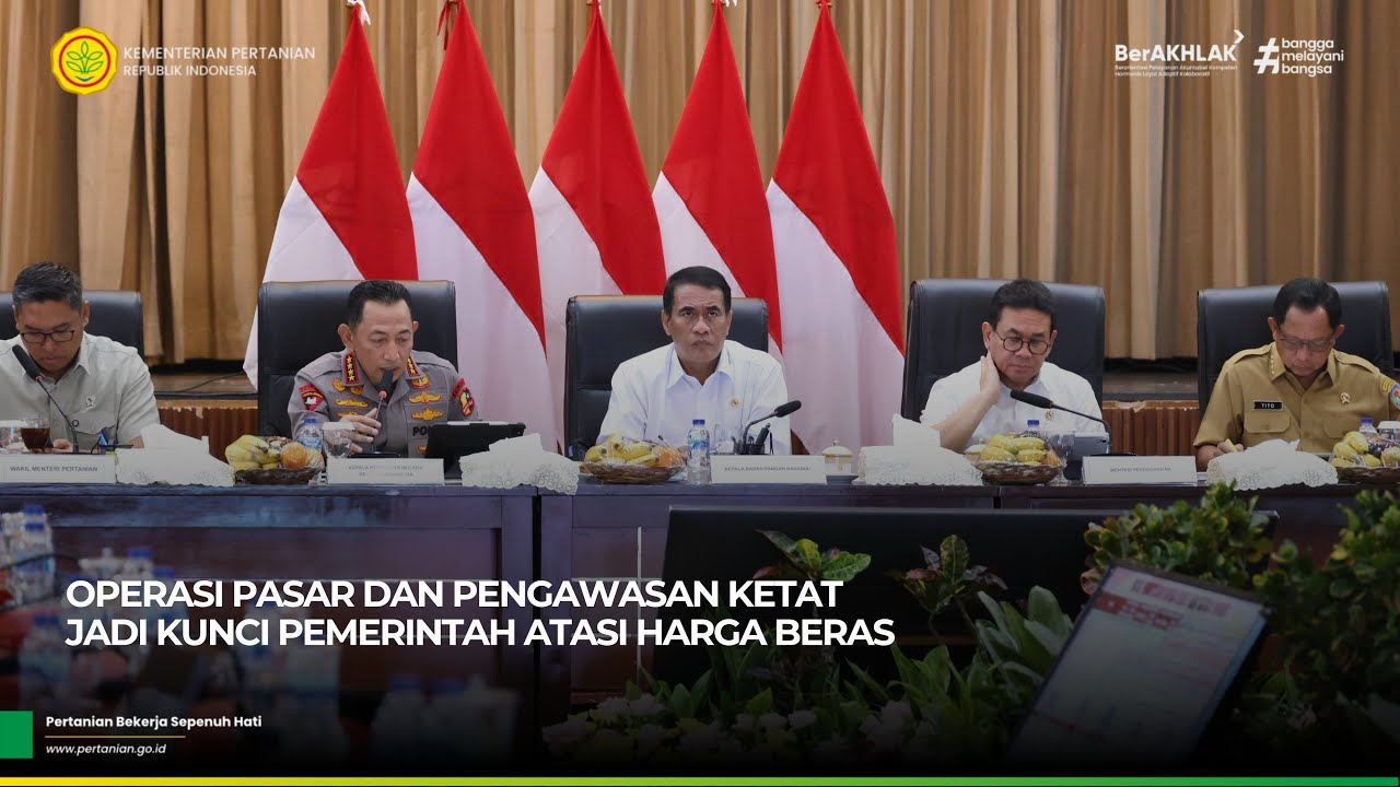 Operasi Pasar dan Pengawasan Ketat Jadi Kunci Pemerintah Atasi Harga Beras