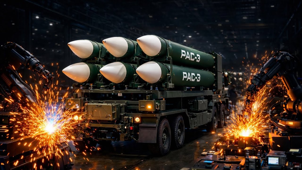 FABRICACIÓN del MISIL Patriot PAC-3 que Decide si Ucrania y la OTAN Sobreviven a los ATAQUES Rusos