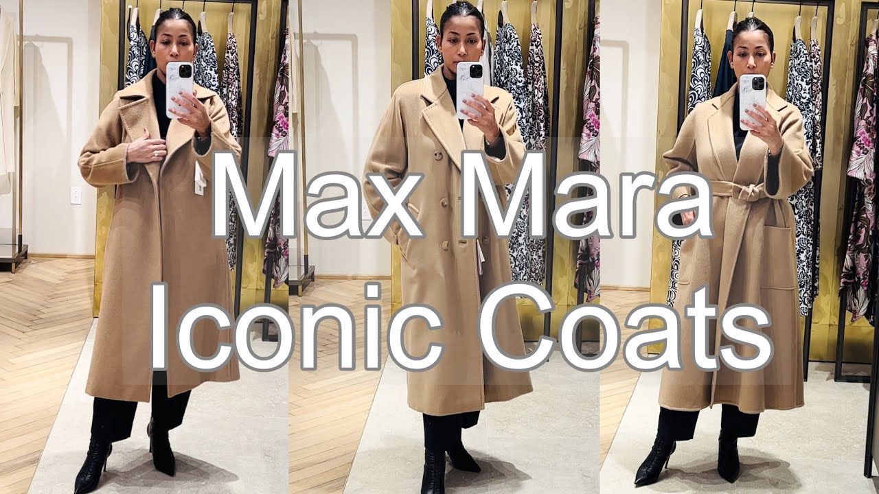 Max Mara | Iconic Coats shopping vlog| Manuela | 101801 | Ludmilla