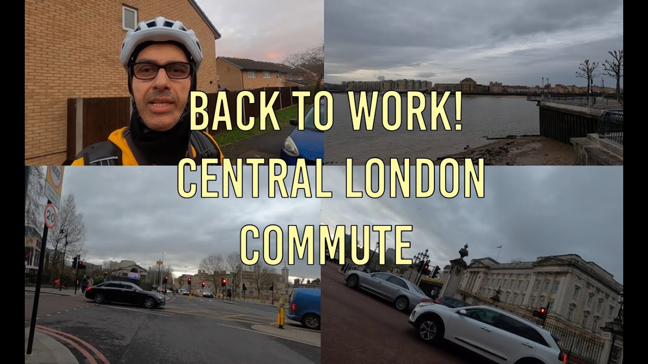 Cycling back to work after lockdown (Cycling through London)