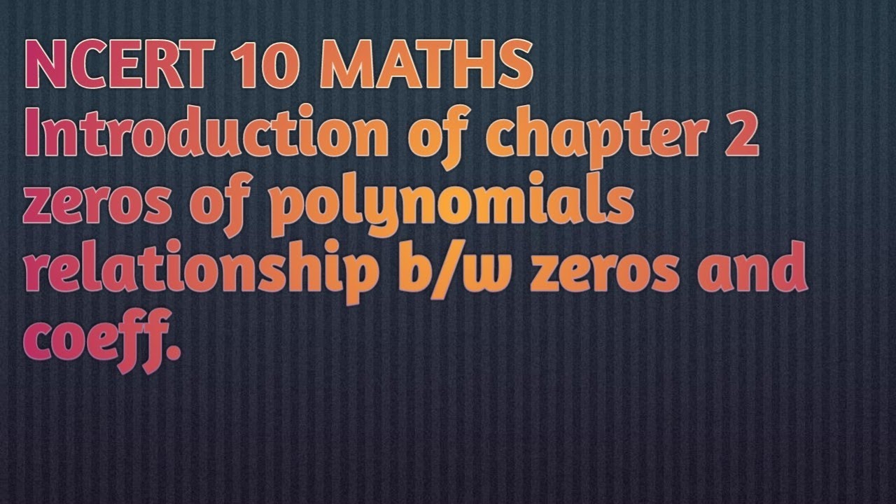 NCERT CLASS 10 MATHS CHAPTER 2 IMPORTANT QUESTIONS PART 3