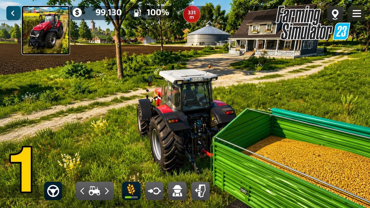 Farming Simulator 23 Gameplay Walkthrough ( Android, iOS ) - Part 1