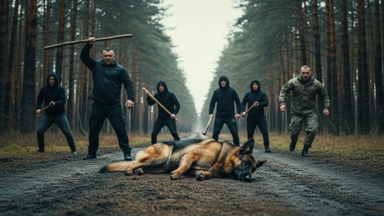 Sie Greifen Einen Alten Militärhund An – Doch Dann Erfahren Sie, Wem Er Wirklich Gehört
