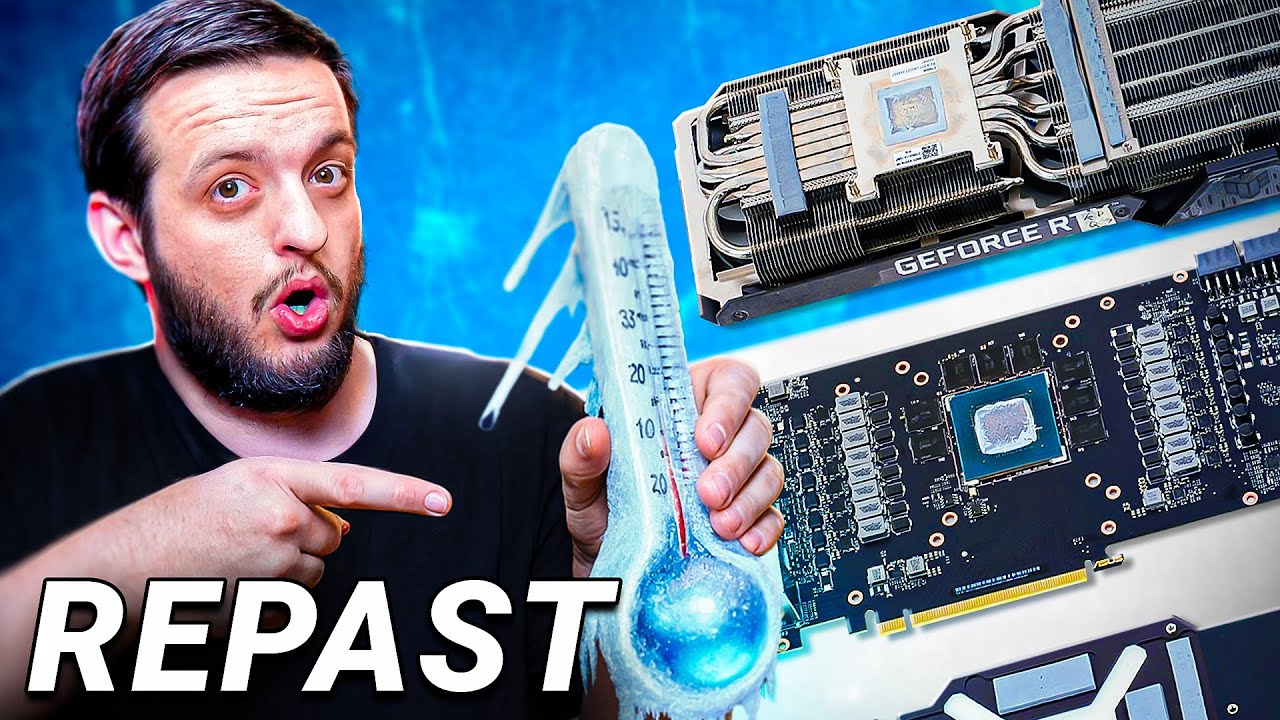⚙️ Ta Carte Graphique Chauffe Trop ? Voici la Solution Définitive 🔥 (Pâte & Pads Thermiques)