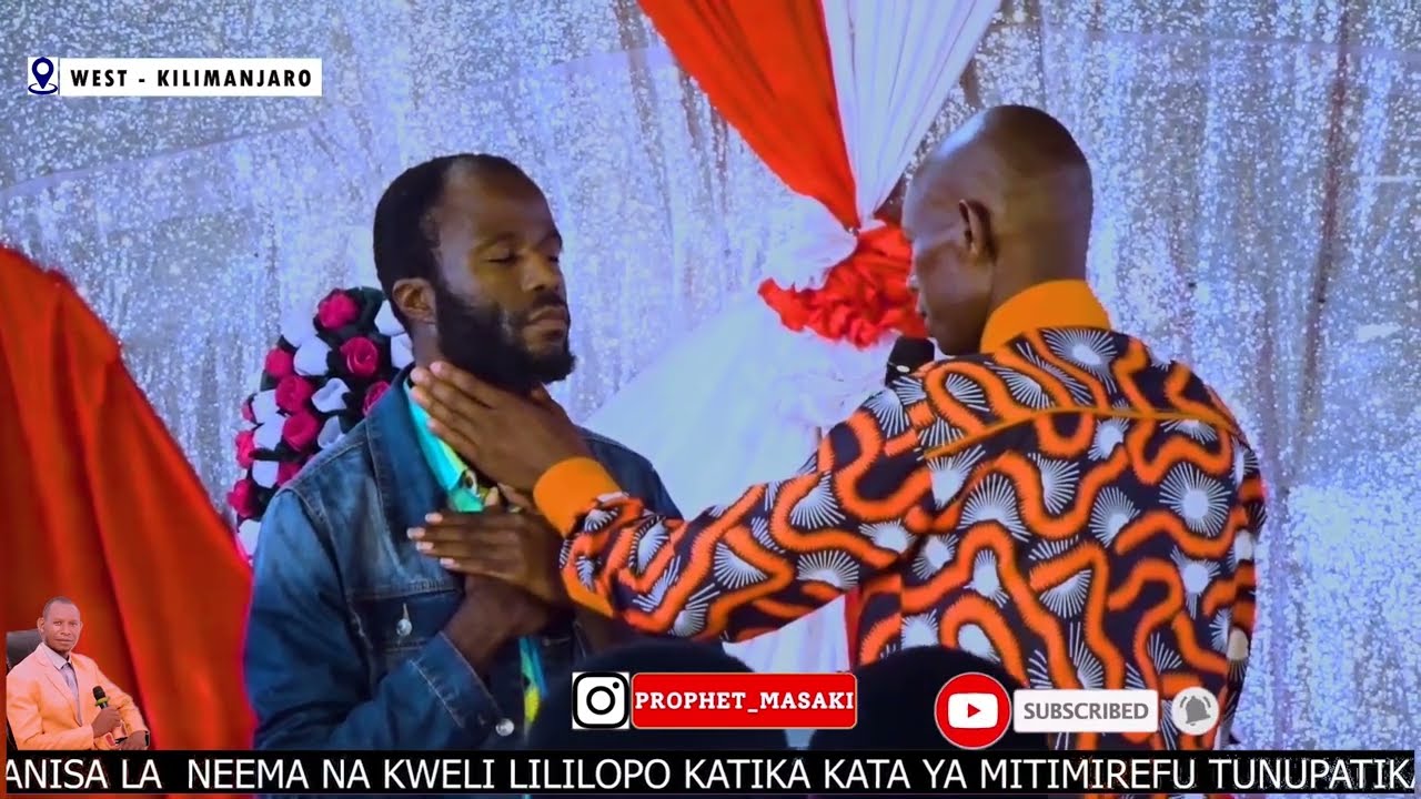 KIJANA ALIYEPONYWA KANSA(CANCER) YA KOO LIVE | NABII MASAKI #0756987774 #neemanakweli