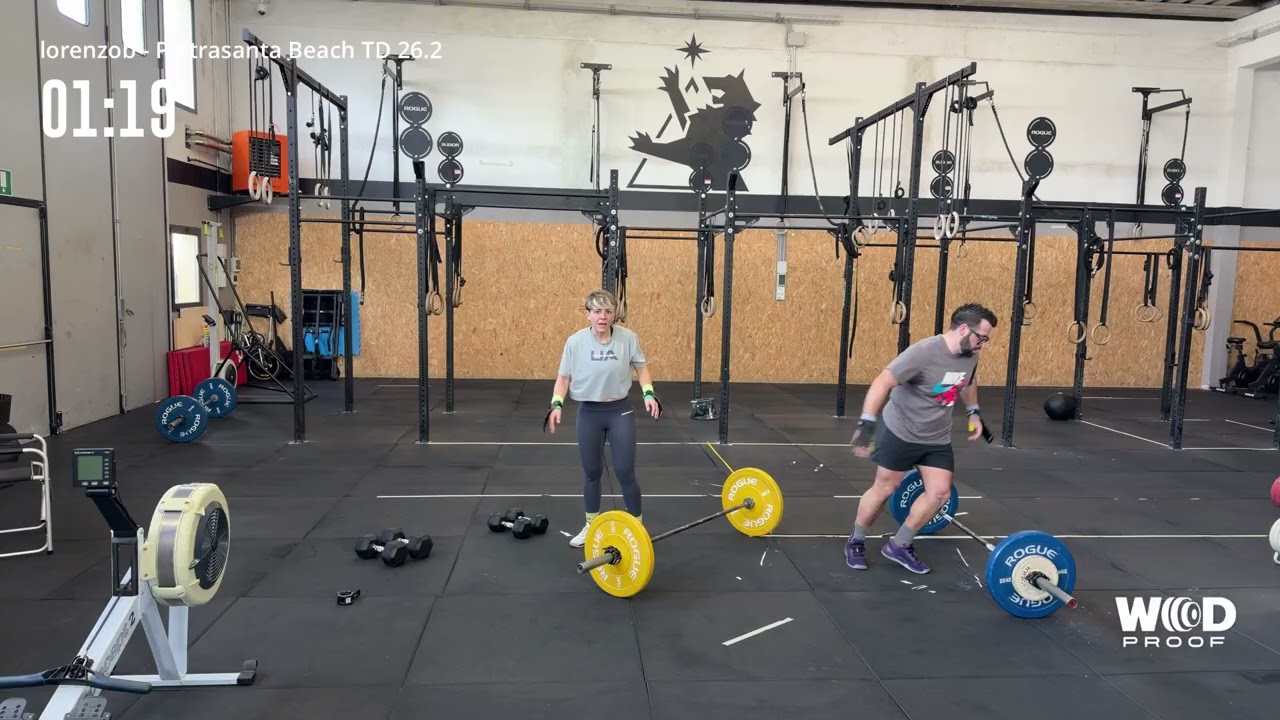 Pietrasanta Beach Throwdown Wod 26.2 Team Famolo Strict Experience M/W