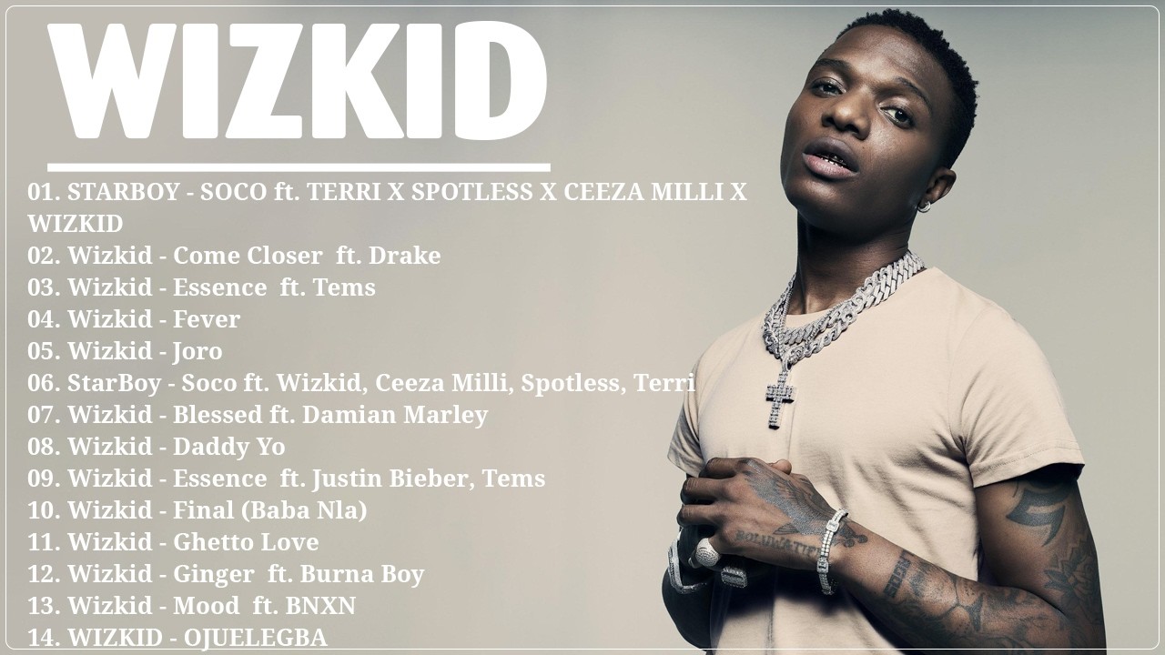 Wizkid 1 Hours of Chill Songs - Wizkid Afrobeat Vibes Mix - Best of Wizkid 2026