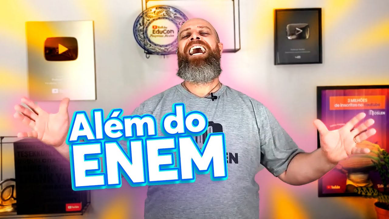 Tips you need to know before the SECOND ENEM TEST - Professor Noslen