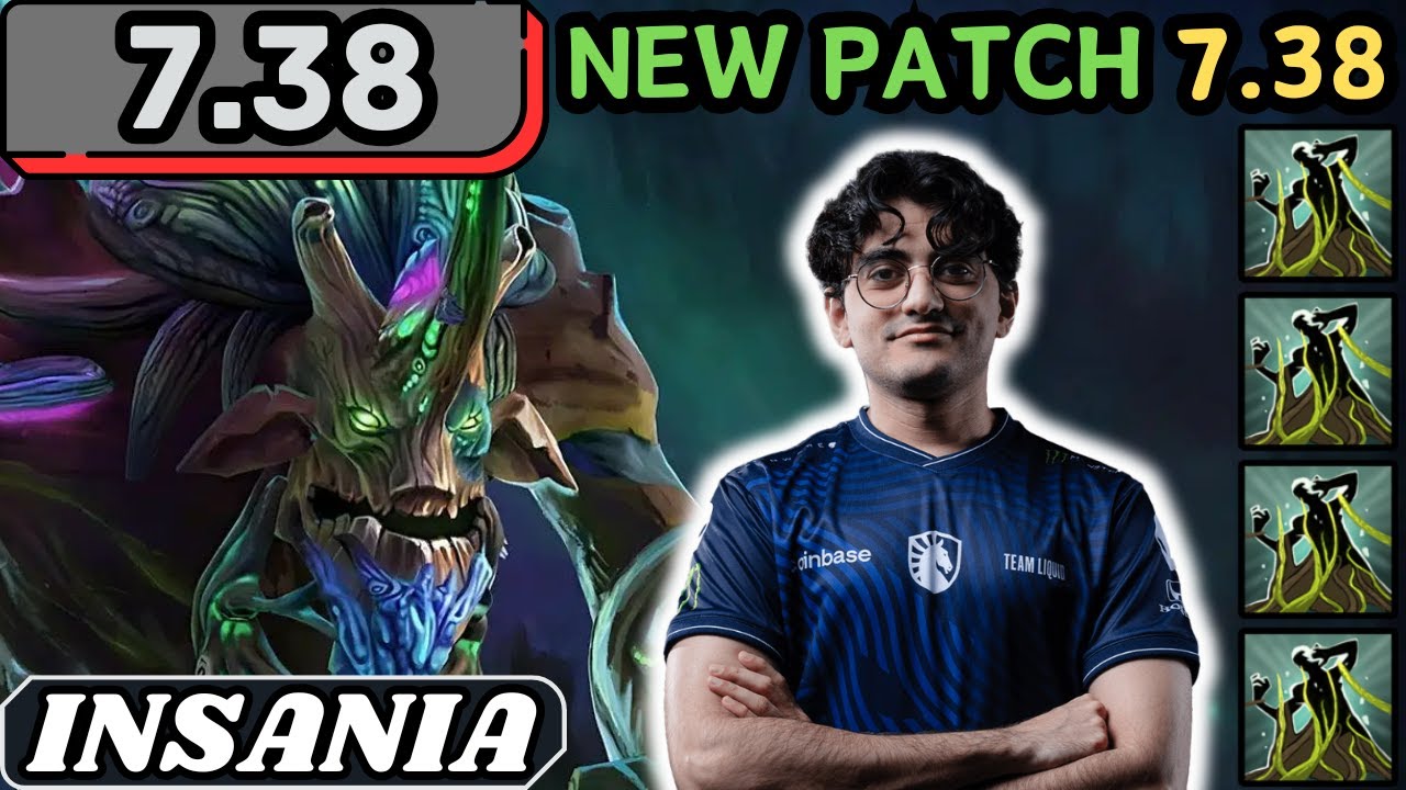 NEW PATCH 7.38 - Insania TREANT PROTECTOR Hard Support Gameplay - Dota 2 Full Match Gameplay