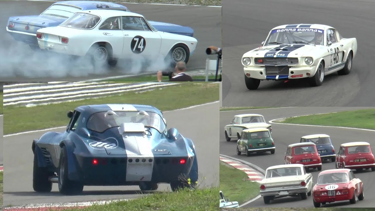 Powersliding and mad overtaking, Historic Racing at Zandvoort!