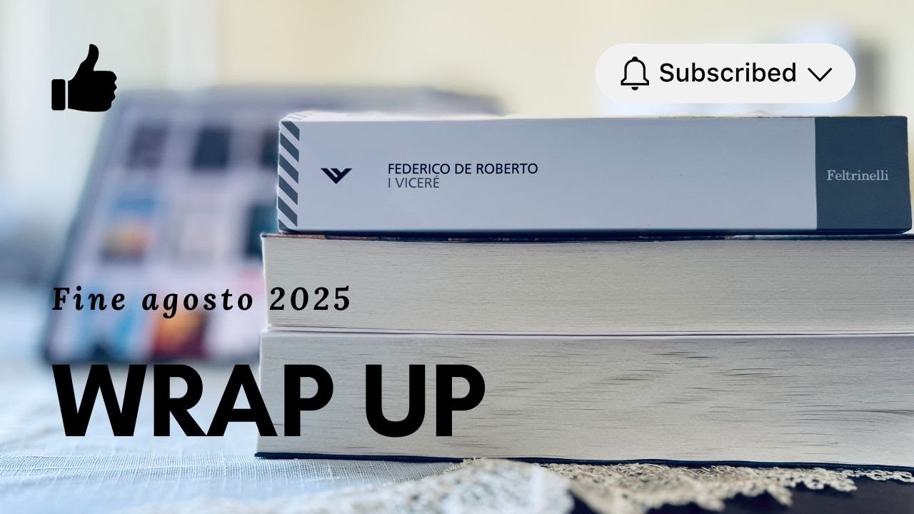 WRAP UP DI FINE AGOSTO 2025 #bookwrapup