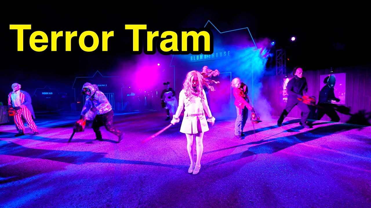 Terror Tram: Enter the Blumhouse: HHN 2025 Universal Studios Hollywood, CA