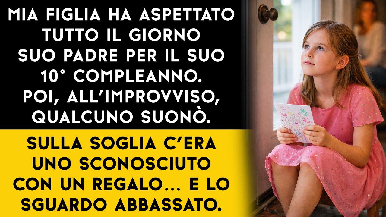 Per il suo compleanno, mia figlia desiderava suo padre…quando all’improvviso qualcuno suonò alla por