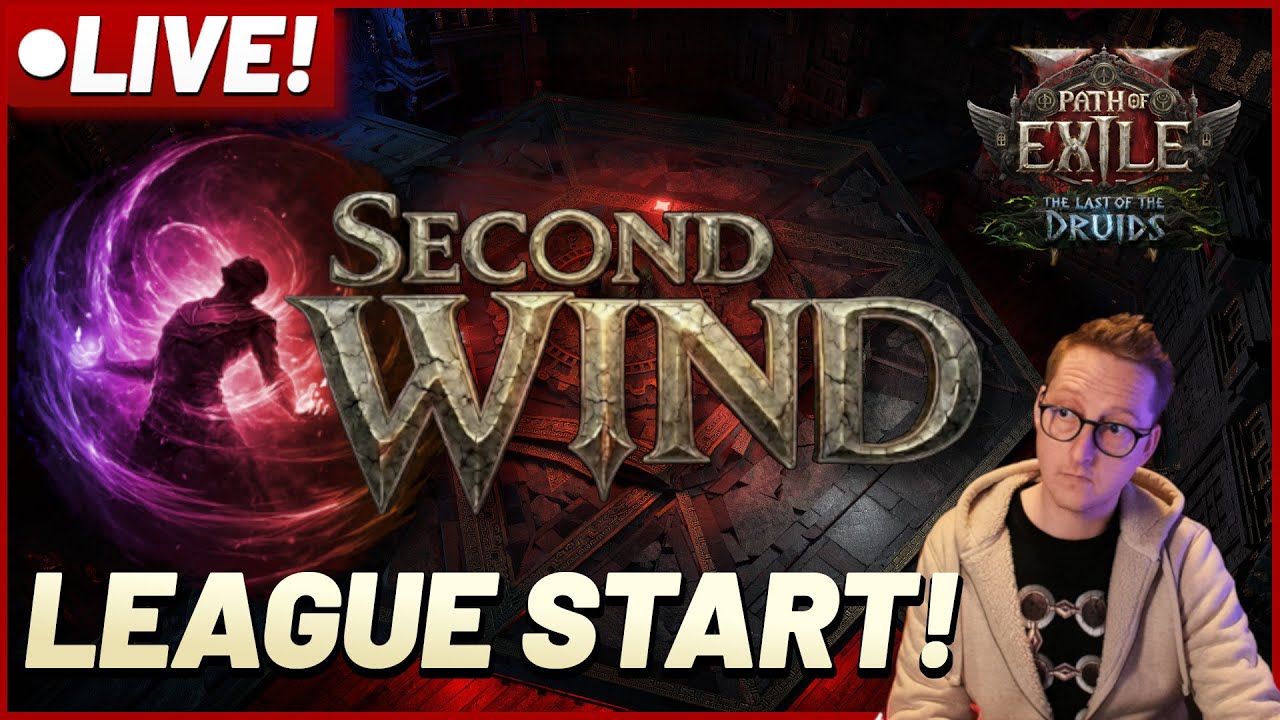 🔴[LIVE] PoE 2 - Second Wind x IQON Private League Start!!