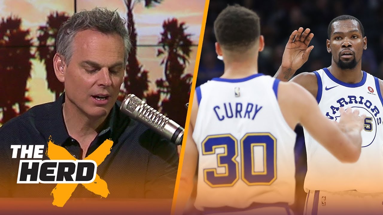 Colin on the Durant-Curry tandem, rumors of LeBron considering the Warriors | NBA | THE HERD