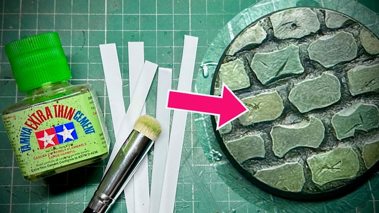 Давайте сделаем основания для канализации! Как сделать булыжники из пластика