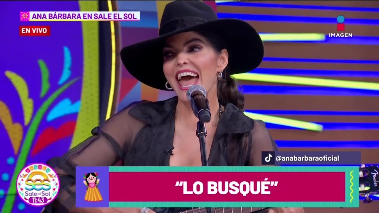 Ana Bárbara REVELA cómo CREÓ la canción de 'Lo Busqué' y 'Bandido' | Sale el Sol