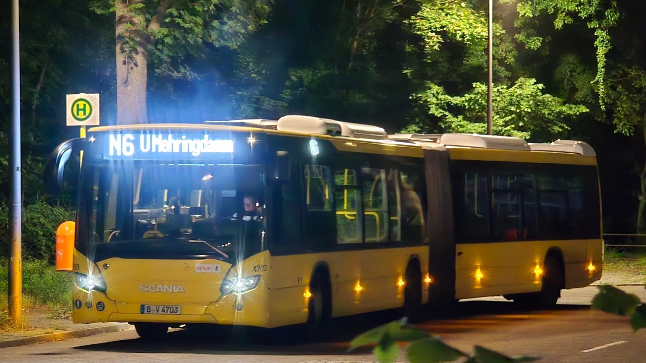 Berlin Bus|Aussetzermitfahrt #53 auf dem N6 von An der Mühle bis U Mehringdamm
