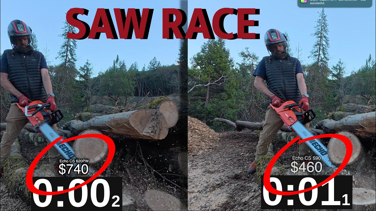 $460 Versus $740 for a Brand New 60cc Chainsaw 🤔