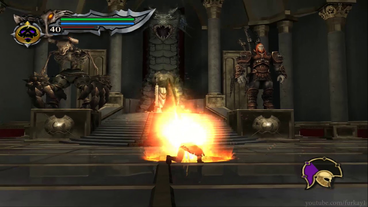 God of War 1 (2005) - Weapons and Magic Max Rank Combos