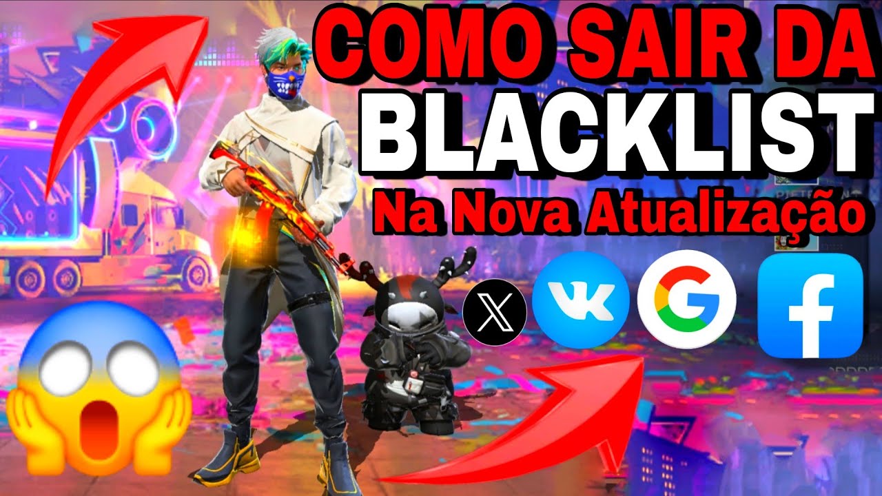 COMO SAIR DA BLACK-LIST JÁ NA NOVA ATUALIZAÇÃO DO FREE FIRE TIRAR SUA CONTA DA BLACKLIST SEM BAN