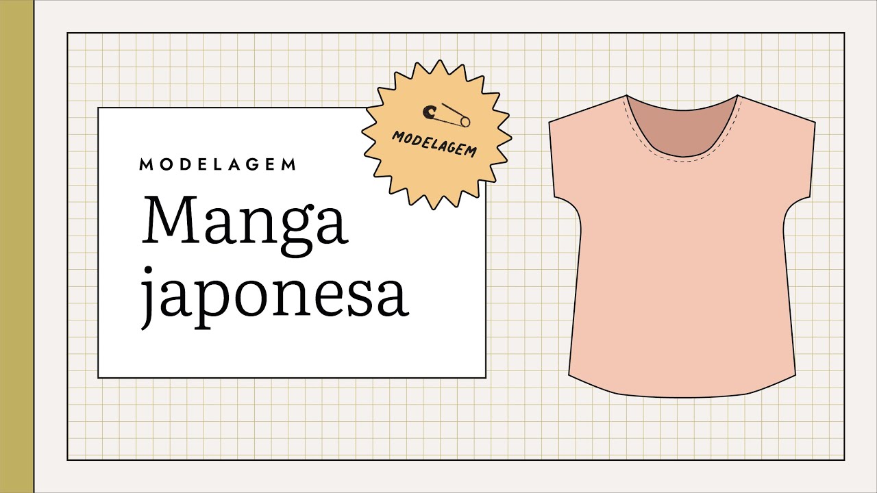 Molde da manga japonesa