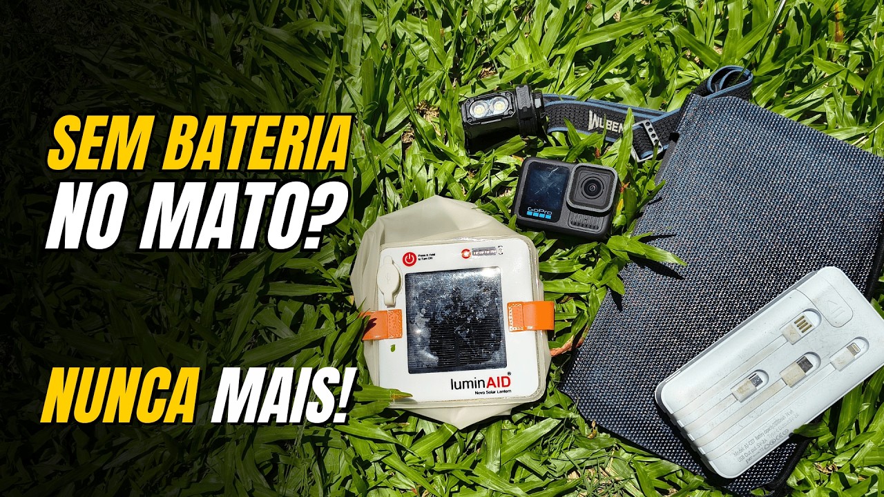 Como Eu Nunca Fico Sem Energia no Mato | Sistema OFF-GRID Real