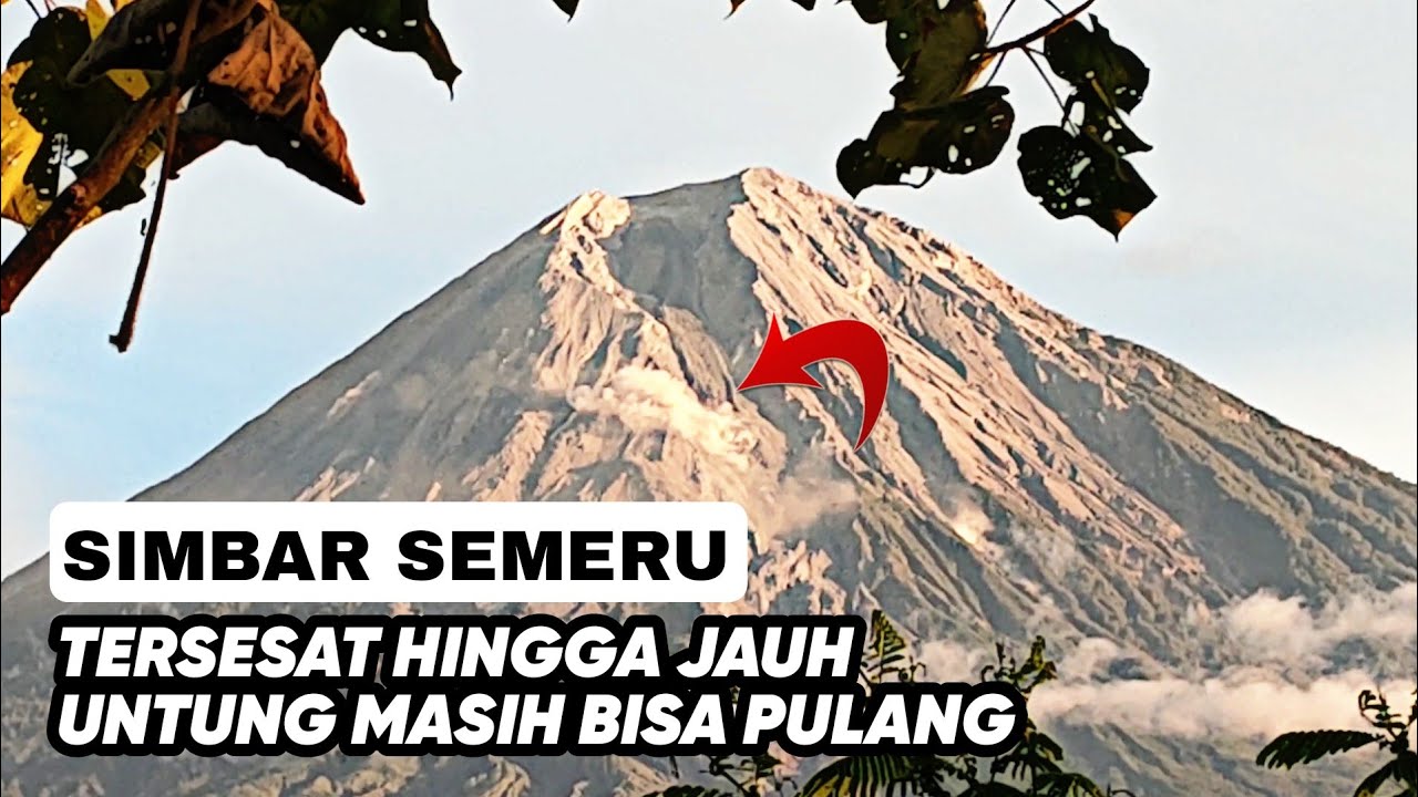 ASLI NEKAT MENUJU SIMBAR SEMERU DEMI MELIHAT PANORAMA GUNUNG SEMERU