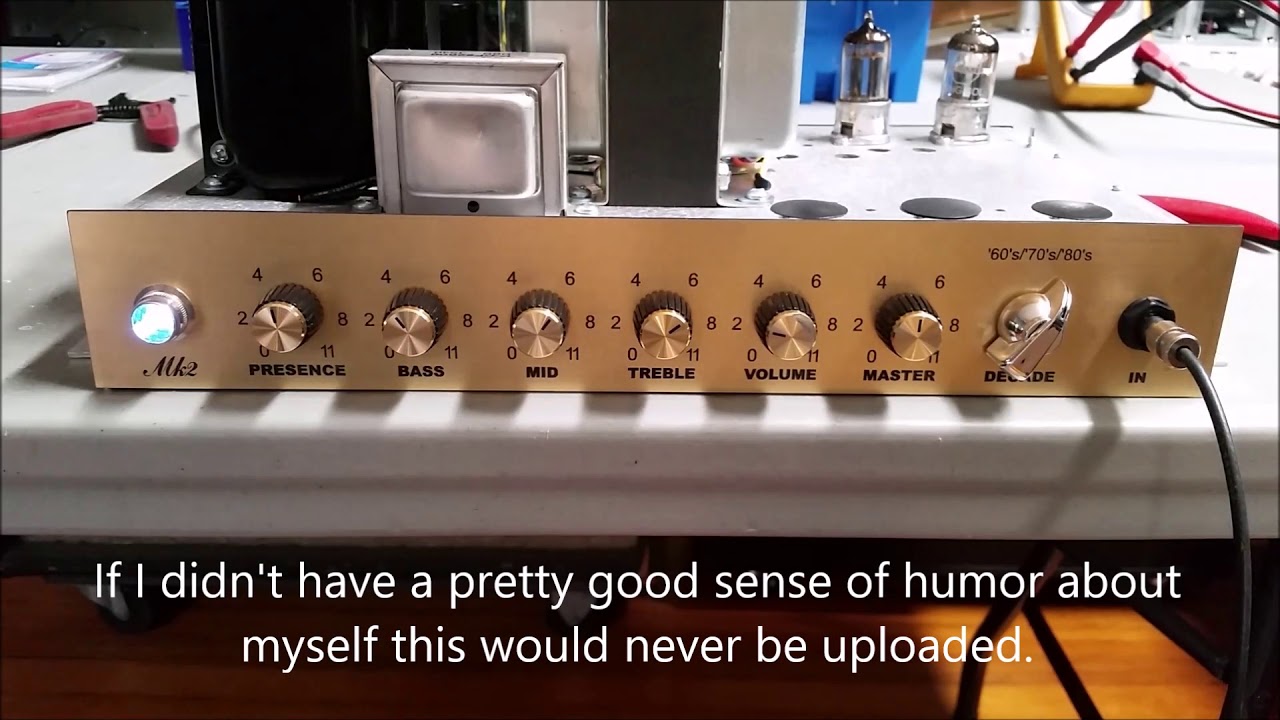 Plexi Clone after Custom Revoicing