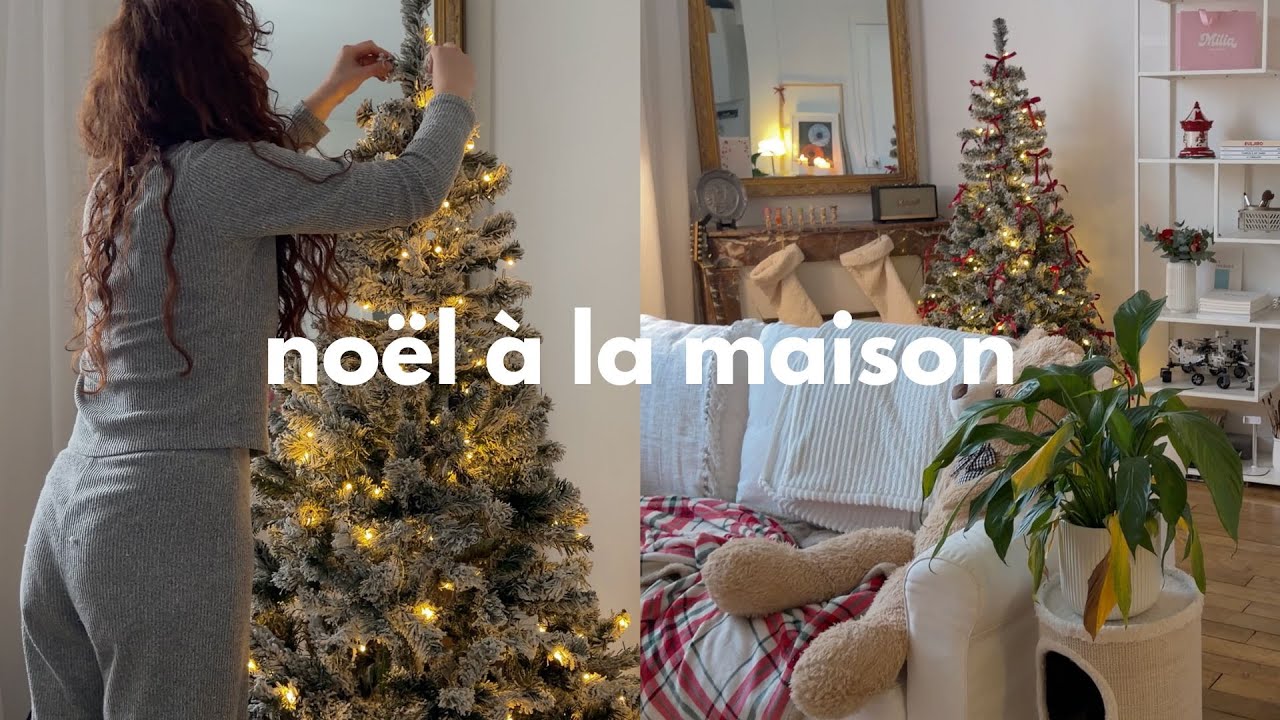 je DÉCORE mon appartement pour NOËL | mini VLOG