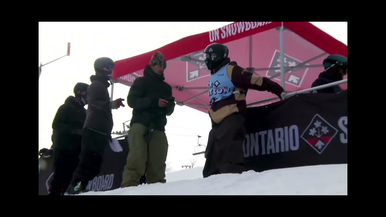 Victoria Zhang (14 yrs old) - won 2nd place of NorAm Big Air comp  - 2026Feb12, Horseshoe, Canada 