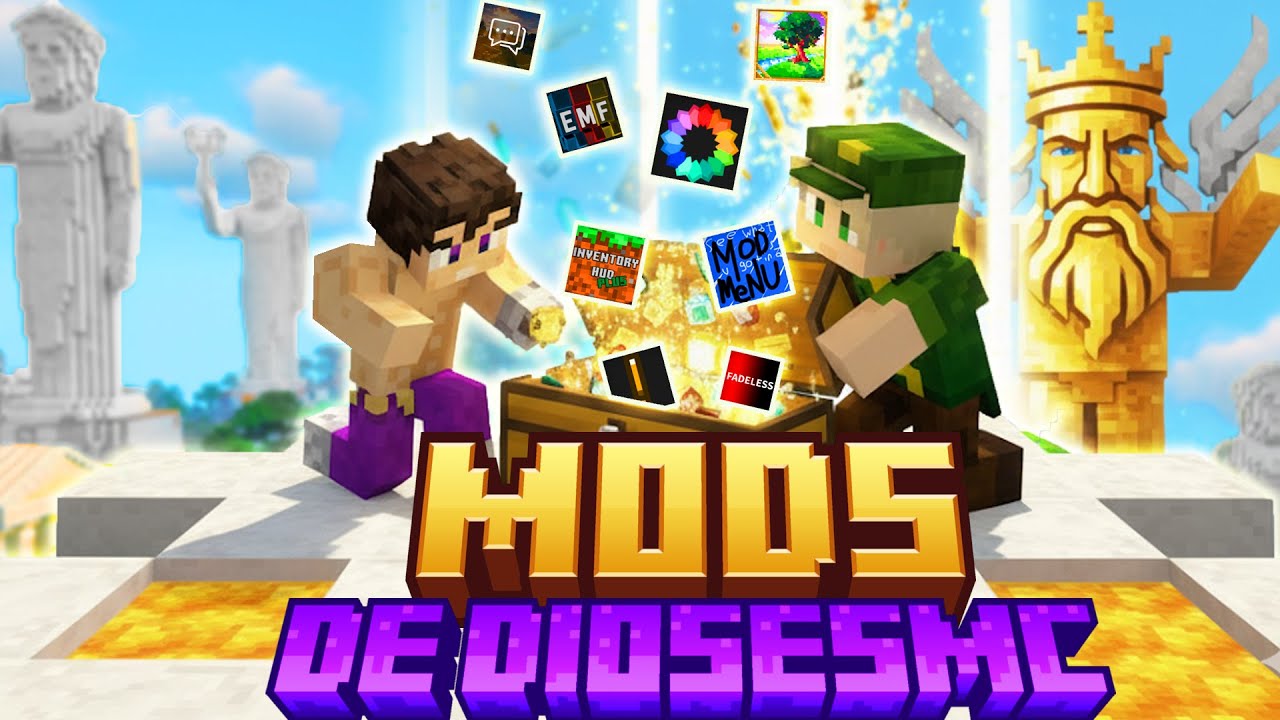 TODOS los MODS de Vegetta777 y WillyRex en DiosesMC | Minecraft Survival con Subs
