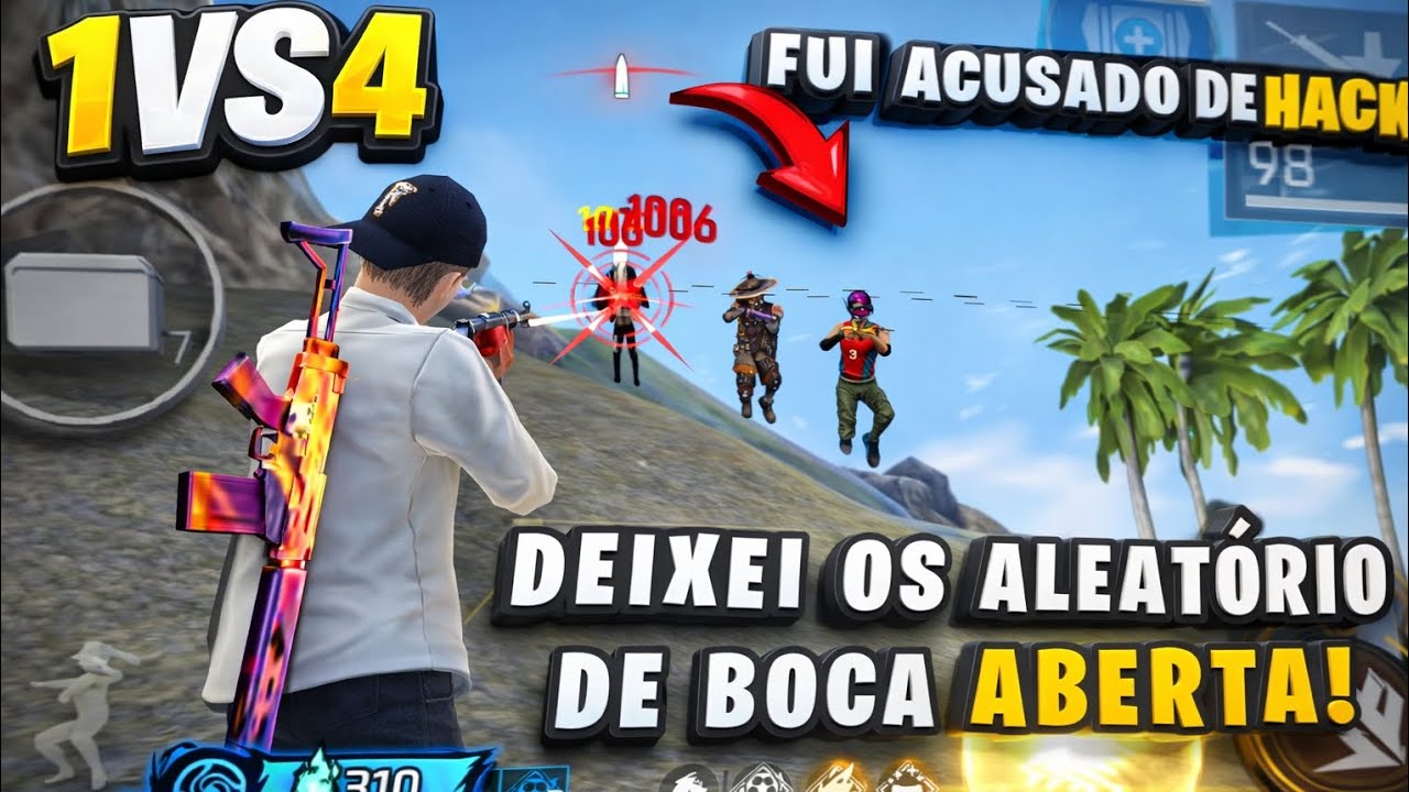 FIZ a JOGADA DO ANO e OS ALEATÓRIO FOI a LOUCURA NESSA PARTIDA RANQUEADA NO FREE FIRE! POCO X7 PRO 