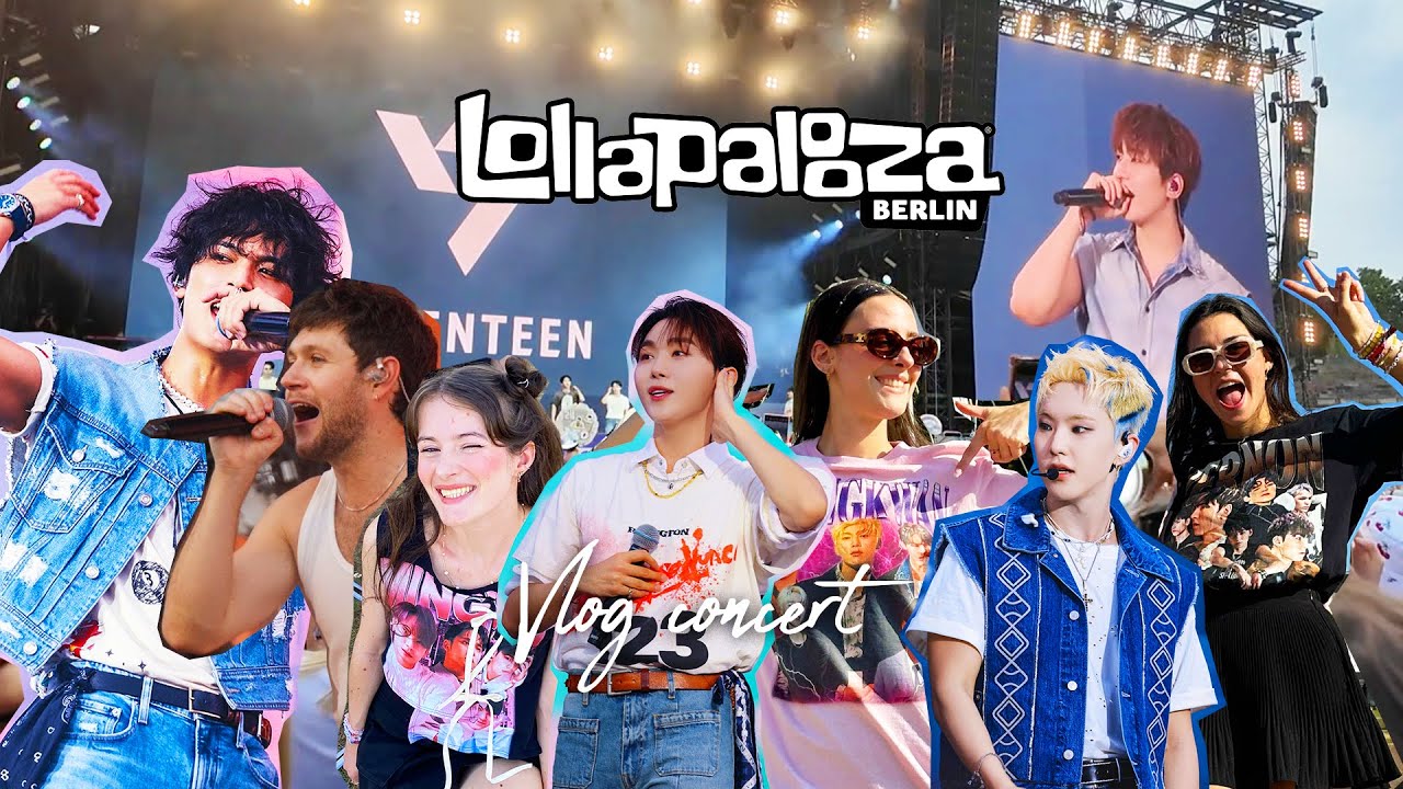 [VLOG LOLLAPALOOZA] avec SEVENTEEN❤️‍🔥 et ˗ˏˋ Niall ˎˊ˗ I Berlin 2024