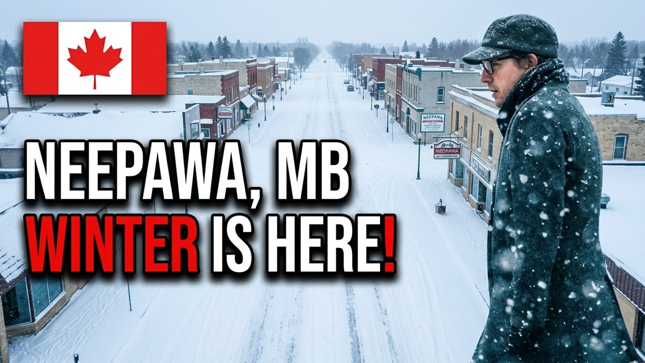 Explore Neepawa Manitoba on Winter time | Hylife | Drone shots #buhaycanada #pinoyyoutuber #tfw