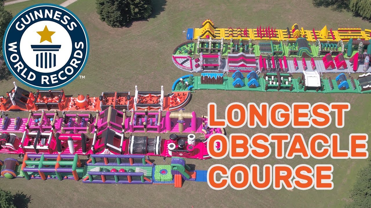 The Beast: Longest inflatable obstacle course - Guinness World Records