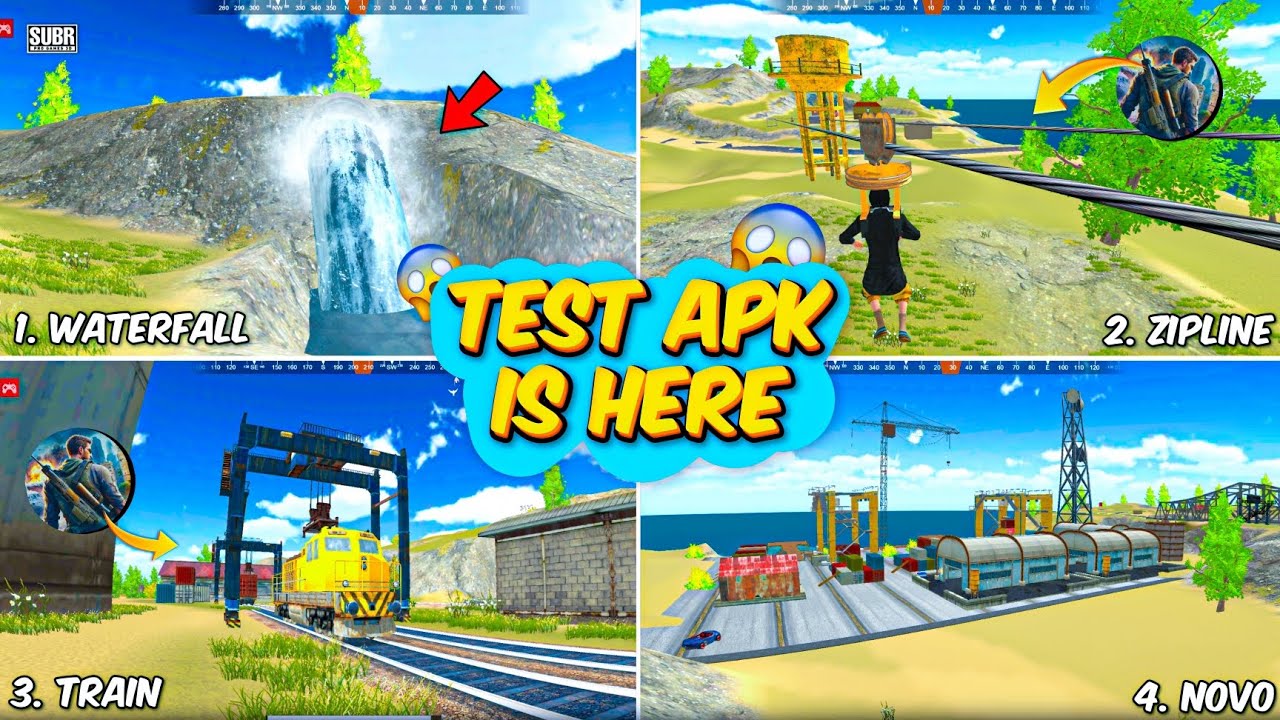 SUBR New Update Test Apk 😱| Full Revealed Train, Zipline etc... 🥶