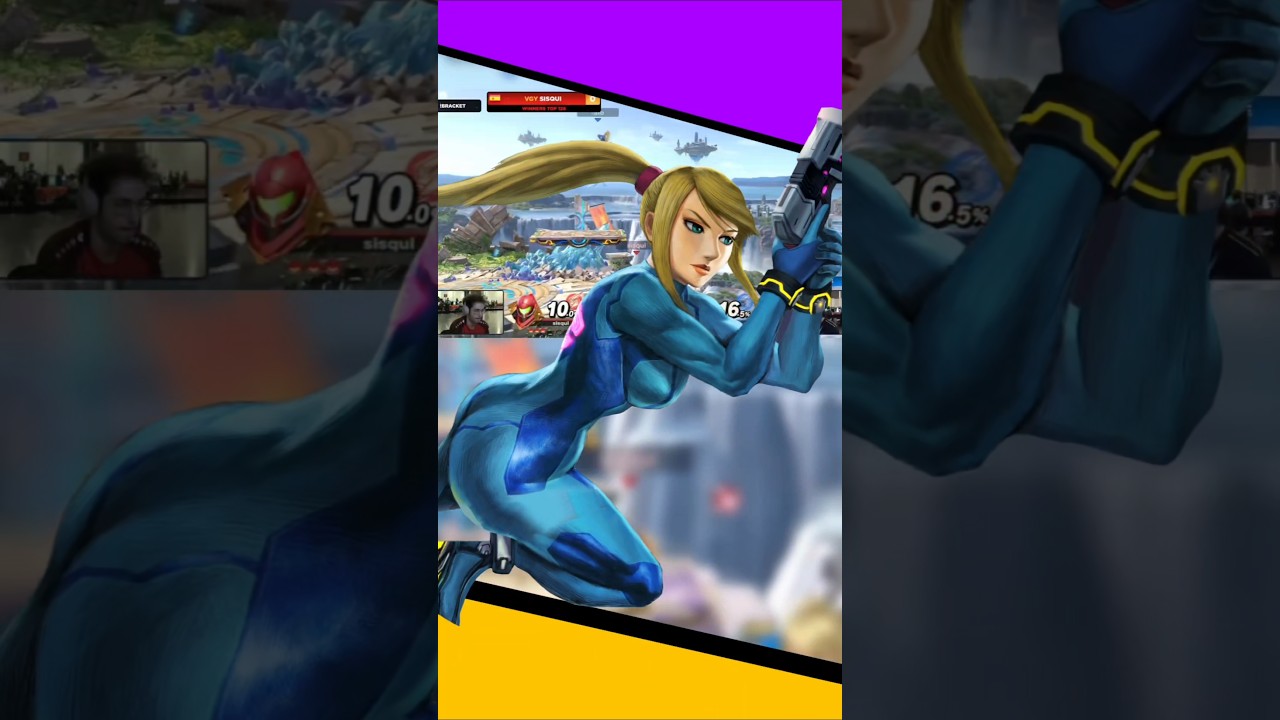 Las mejores Zero Suit Samus 🌌🌌 #zerosuitsamus #samus #metroid #smash #ultimate #fgc #ssbu