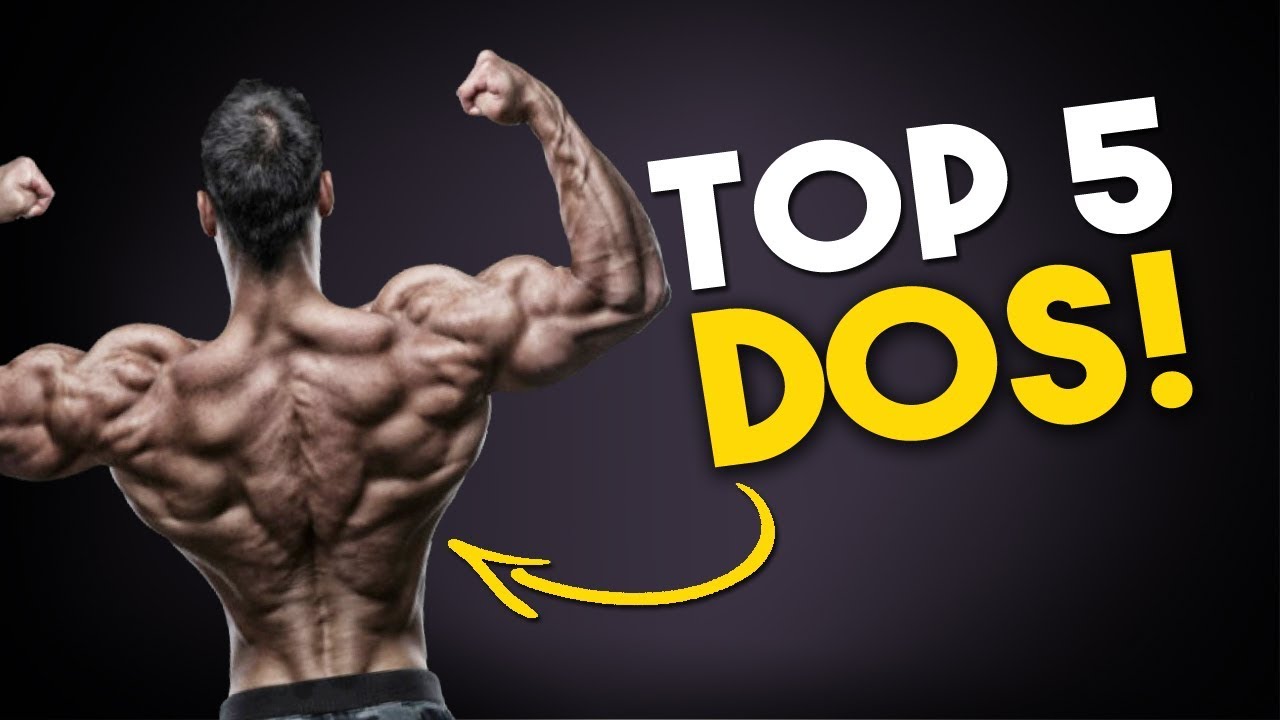 Musculation du Dos : Top 5 des Exercices !