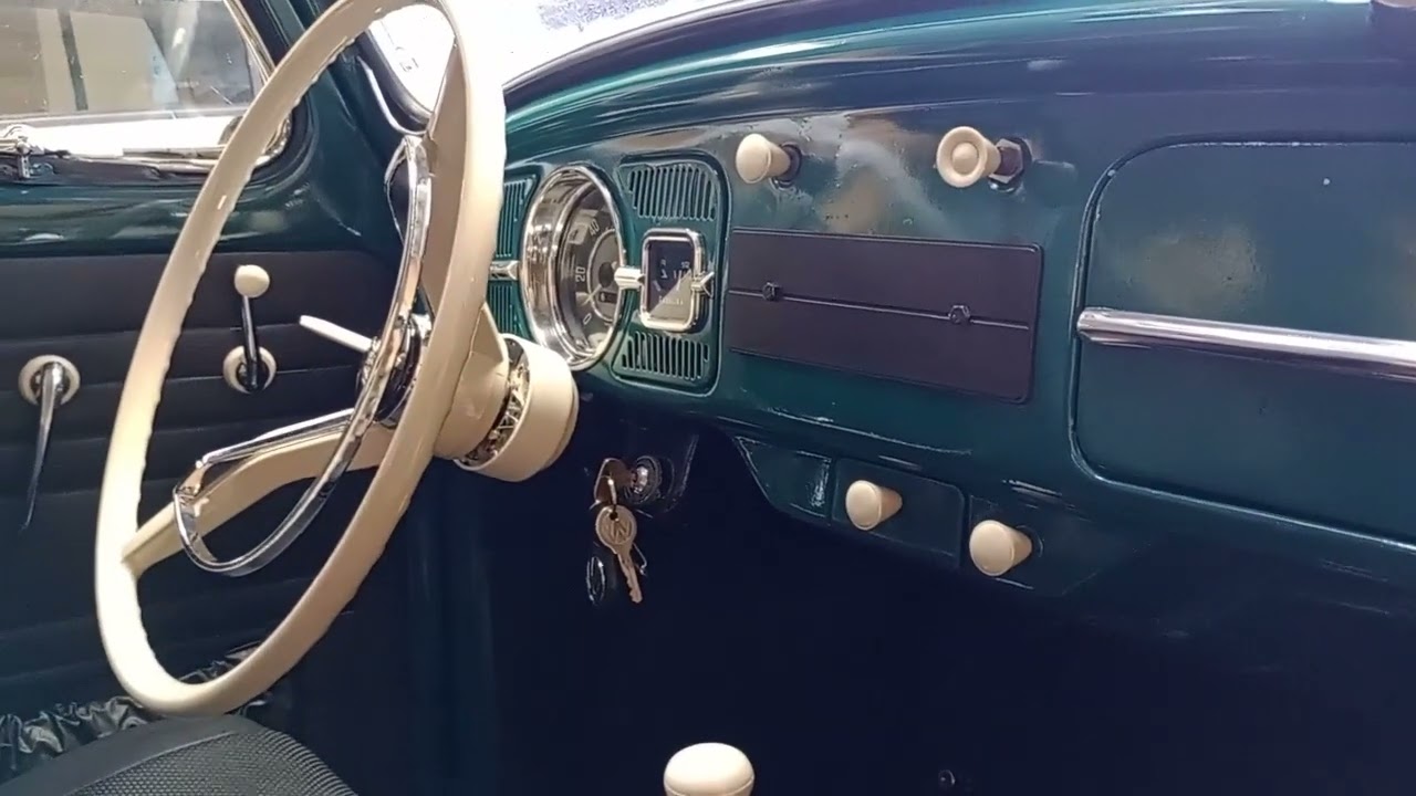 Instalação do extintor de incêndio no Fusca 65