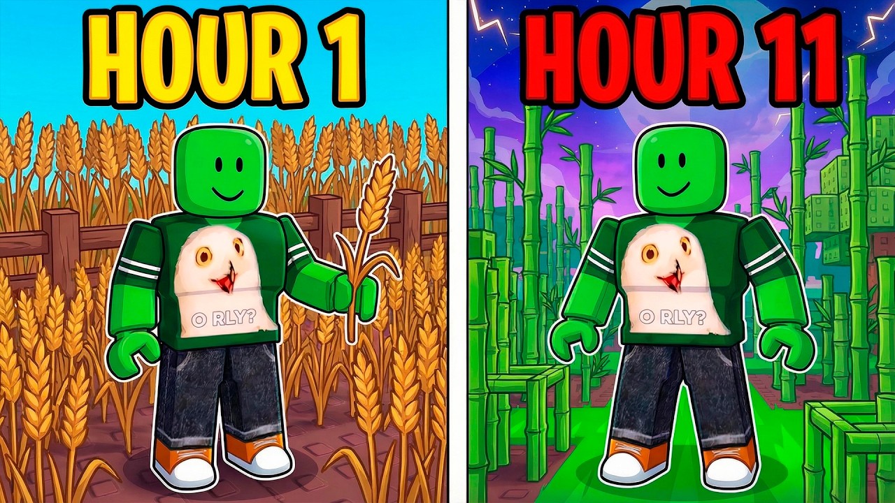 I REPLANTED MY GARDEN Before ADMIN ABUSE in Garden Horizons Roblox...