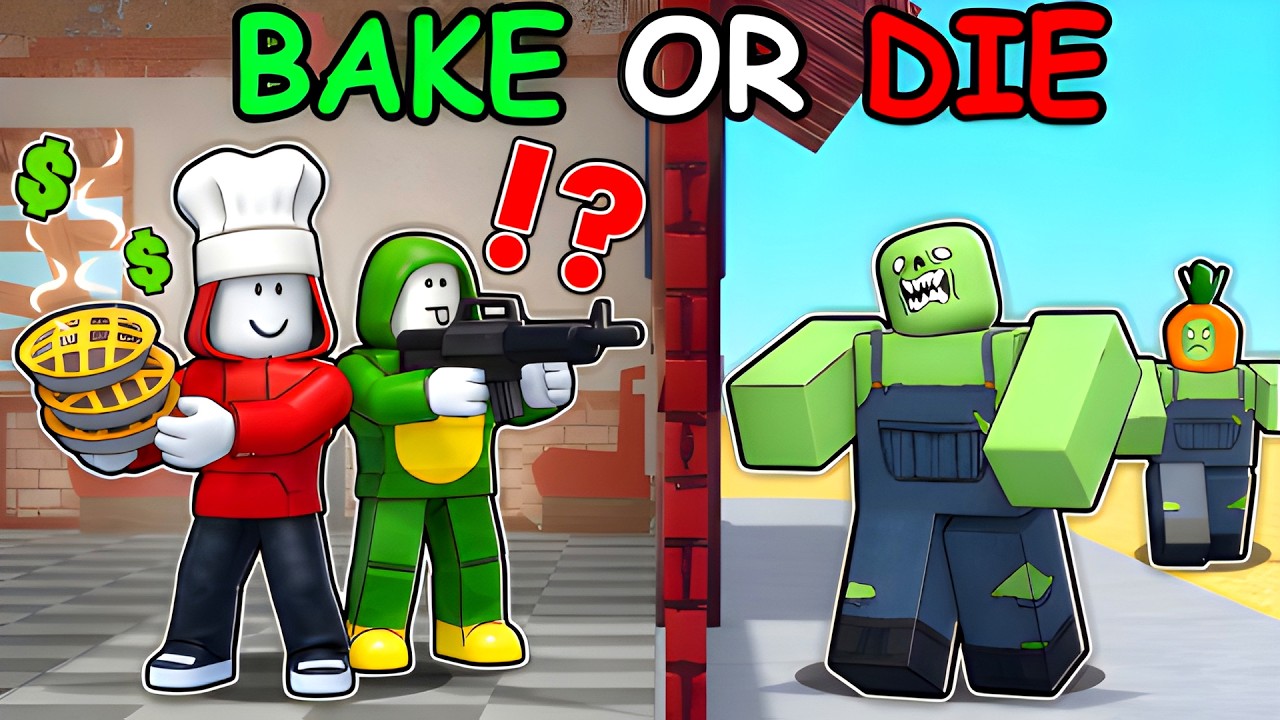 JJ and Mikey Made TRILLIONS Selling Zombie Pies in Roblox - Maizen