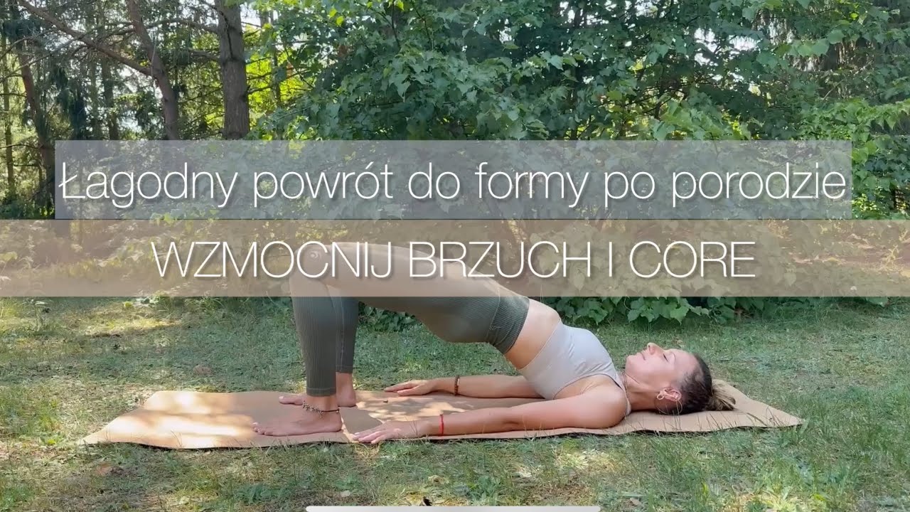 Trening po porodzie | Bezpieczne ćwiczenia przy rozejściu mięśnia prostego brzucha | Brzuch i CORE