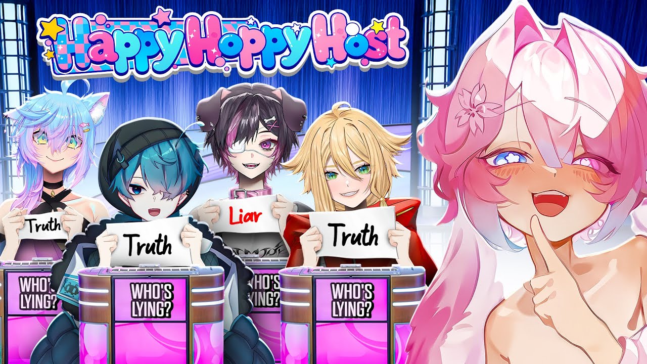 Guess The Liar (VTuber Edition!) | Happy Hoppy Host