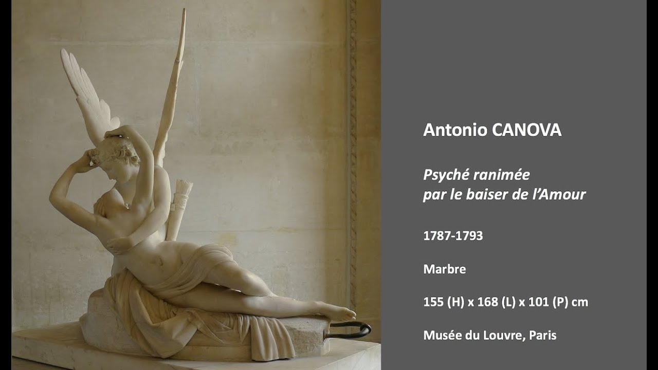 HISTOIRE(S) D'ART #3 : Le baiser de l'Amour !  (Antonio CANOVA) - [jphilippe mercé]