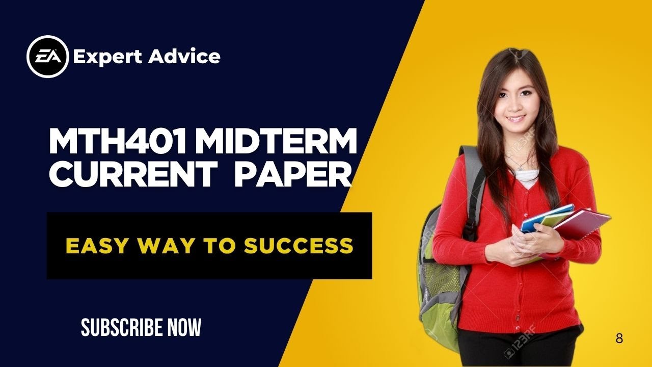MTH 401 midterm current paper 2025| current paper| VU| Expert Advice by Esha Fatima