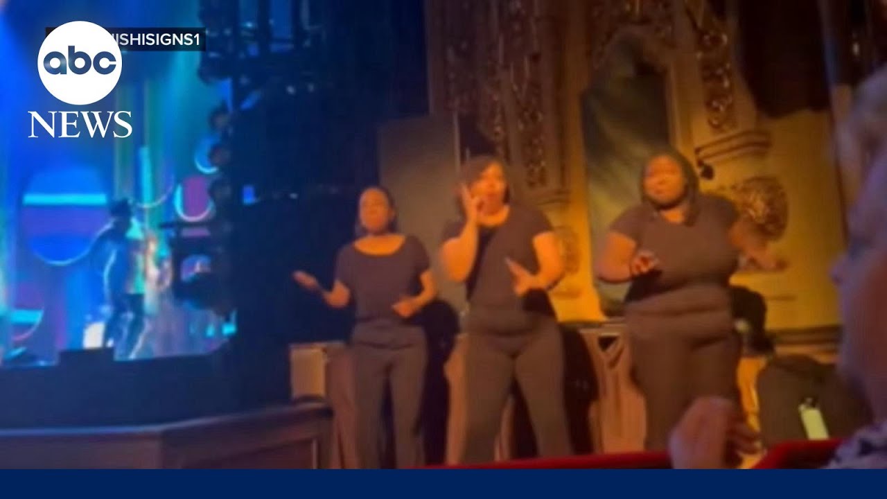 ASL interpreter goes viral during a performance of Hamilton