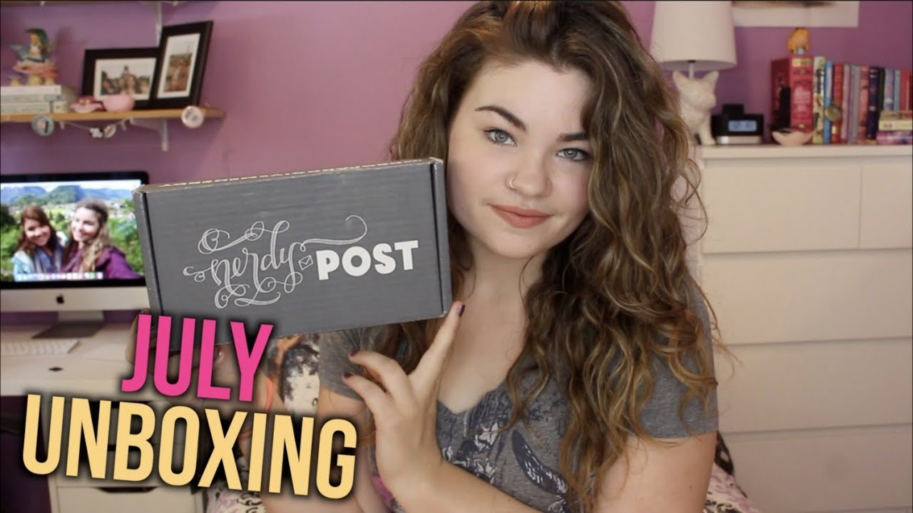 JULY NERDYPOST UNBOXING | Alice in Wonderland