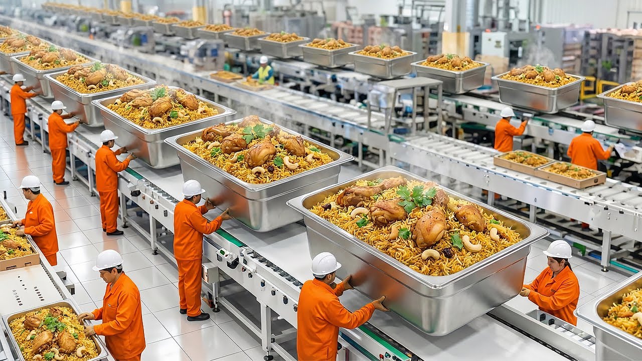 Inside the Biryani Plant | How Chicken Biryani Is Made on an Industrial Scale